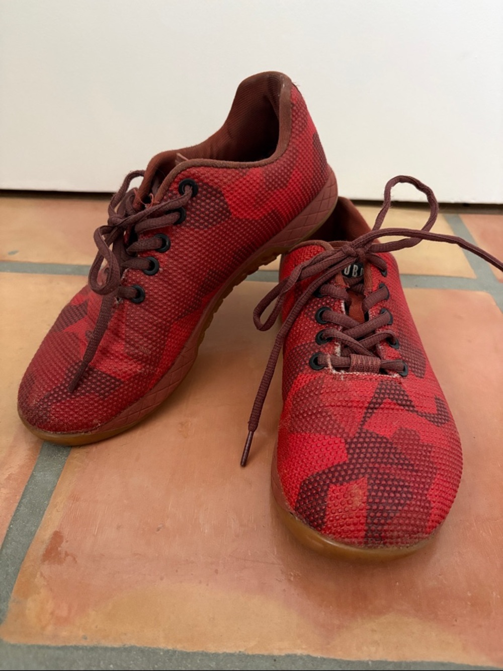 NOBULL Red Camo GumTrainers